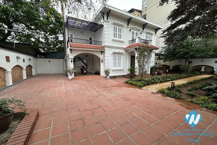 Large garden 2 bedrooms house for rent in next to Ciputra, Tay Ho